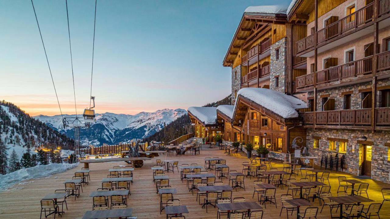 Hotel Carlina By Les Etincelles La Plagne Eksteriør billede