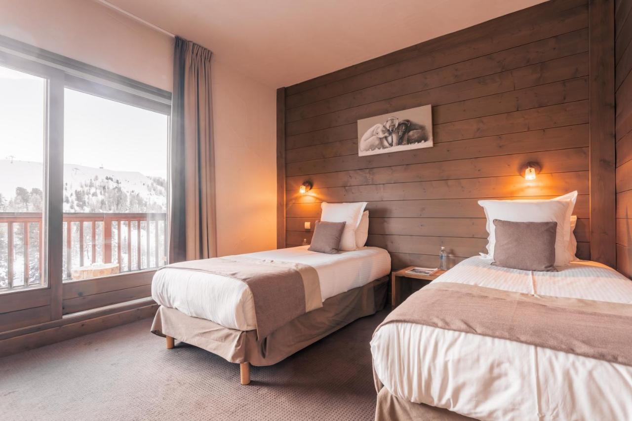 Hotel Carlina By Les Etincelles La Plagne Eksteriør billede