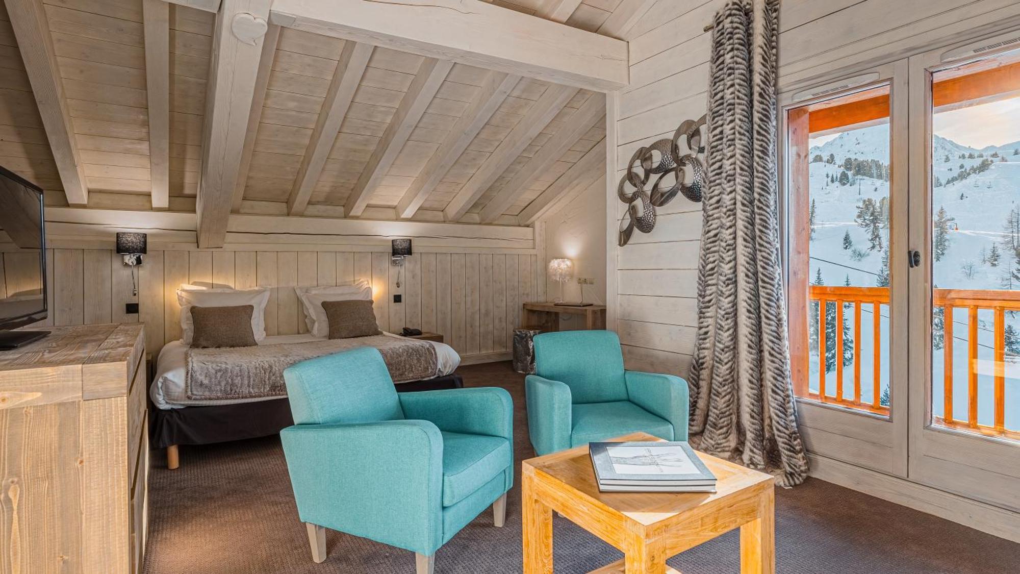 Hotel Carlina By Les Etincelles La Plagne Eksteriør billede